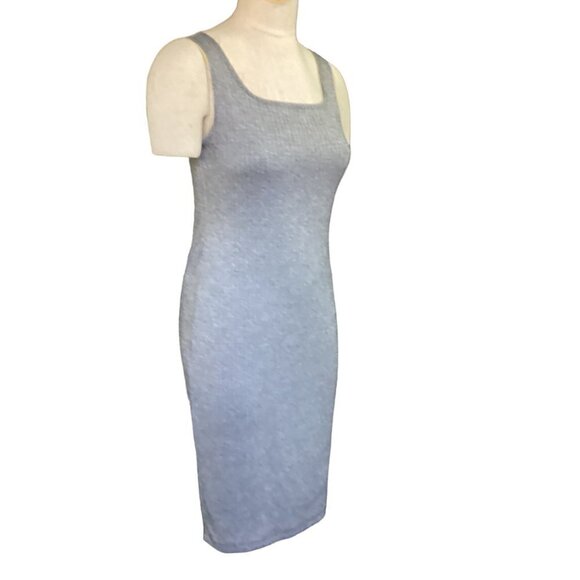 Popular Basics Sheath Tank Dress Jrs L Herrinbbone #116K - Picture 2 of 7